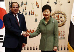 السيسي : مصر تتطلع للاستفادة من التجربة التنموية لكوريا الجنوبية