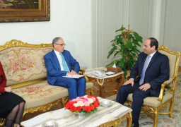 الرئيس السيسي يستقبل فريد هوكبيرج رئيس مجلس إدارة بنك الاستيراد والتصدير الأمريكي