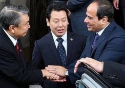 الرئيس السيسي يلتقي ولي عهد اليابان