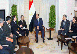 السيسي يبحث فرص الاستثمار مع رئيسي “ميتسوبيشي” و”تويوتا”