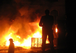 السيطرة علي حريق محدود ببلوك للسكة الحديد بقنا