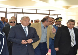 الشيحى يتفقد أعمال تطوير المستشفى الجامعى بالاسكندرية