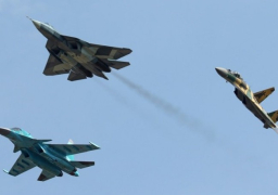 المقاتلات الروسية تنفذ 40 غارة جوية في محيط مدينة “تدمر” السورية خلال 24 ساعة