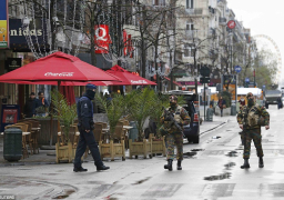 انتشار قوات الجيش حول مقرات الاتحاد الاوروبي ببروكسل عقب التفجيرات