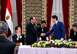 بيان مصرى يابانى مشترك يؤكد على تعزيز التعاون الثنائى