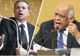 رئيس مجلس النواب يجتمع مع توفيق عكاشة..والاخير يشكو بكري وبدر لسبابهما له