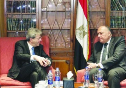 وزير خارجية ايطاليا يعرب عن ارتياحه للتعاون في التحقيق بحادث مقتل الطالب ريجيني