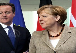 كاميرون يناقش مع ميركل هاتفيا هجمات بروكسل والاتفاق مع تركيا