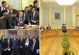 لقاء المهندس شريف إسماعيل بنواب محافظة القليوبية بمجلس الوزراء اليوم