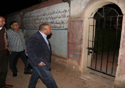 محافظ المنوفية يفاجى قرى منوف والسادات حتى الثالثة فجراً