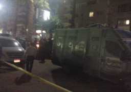 مدير أمن الجيزة يتفقد موقع انفجار قنبلة فيصل طوابق