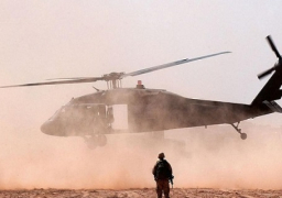 نجاة طاقم مروحية أميركية تحطمت في العراق