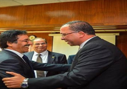 وزير التخطيط يبحث مع مدير المنظمة العربية للتنمية الإدارية أوجه التعاون المشترك