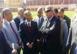 وزير الشباب والرياضة يتفقد عددًا من المنشآت الرياضية بسوهاج