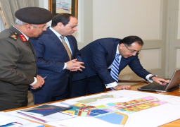 السيسي يوجه بالالتزام بالجدول الزمني لتنفيذ الحي الحكومي في العاصمة الإدارية
