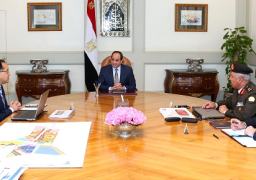 الرئيس يستعرض مع “مدبولي” و”الوزير” تطورات إنشاء العاصمة الإدارية الجديدة