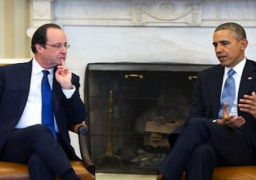 أوباما وهولاند يؤكدان تصميمهما على مكافحة تنظيم “داعش”