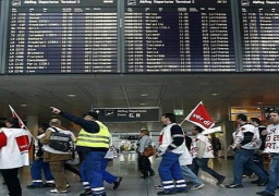 إلغاء مئات الرحلات الجوية في ألمانيا بسبب إضراب موظفي ستة مطارات دولية