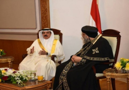 البابا تواضروس لملك البحرين: نثمن مواقفكم الداعمة لمصر