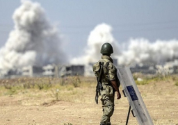 الجيش التركى يقصف مناطق فى شمال سوريا لليوم الثالث