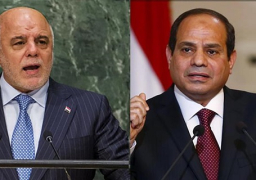 الرئيس السيسى يؤكد لـ العبادى هاتفيا دعم مصر للعراق ويشدد على وحدة الصف العربى