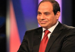 الرئيس السيسي يشهد تفجير لشق طريق السخنة الزعفرانة