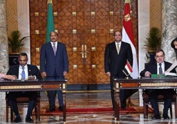 السيسى ونظيره الموريتانى يشهدان توقيع 6 اتفاقيات ومذكرات للتعاون المشترك