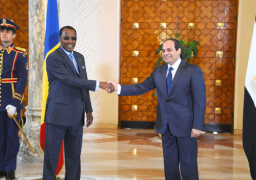 “السيسي” يهنئ نظيره التشادي على إعادة انتخابه رئيسا