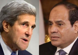 جون كيرى فى القاهرة غداً للقاء الرئيس السيسى
