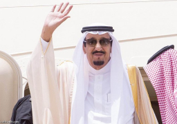 خادم الحرمين الشريفين يصل القاهرة فى زيارة رسمية للقاء الرئيس السيسى