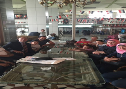 سفارتنا بدمشق تقوم بترحيل مجموعة من المصريين العالقين في سوريا