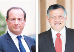 الرئيس الفرنسي يصل إلى عمان فى زيارة رسمية