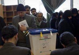 فوز الاصلاحيين المؤيدين للرئيس الإيراني حسن روحاني فى الدورة الثانية من الانتخابات التشريعية بإيران