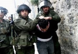 قوات الاحتلال الإسرائيلي تعتقل 10 فلسطينيين بينهم فتاة في الضفة الغربية