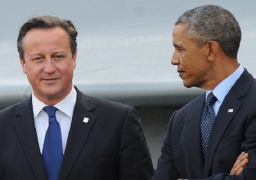 كاميرون يستقبل أوباما لبدء مباحثات عن الحرب على داعش والوضع في ليبيا