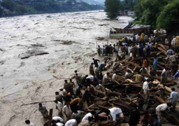 ارتفاع حصيلة ضحايا الفيضانات شمال باكستان لـ92 قتيلا