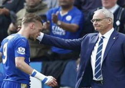 ليستر سيتي يفتقد جهود مهاجمه فاردي امام مانشستر يونايتد لإيقافه