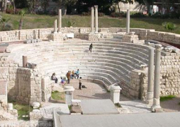 وزير الأثار يبدأ جولاته بالمسرح الروماني بالاسكندرية