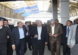 وزير النقل يتفقد محطة سكك حديد مصر