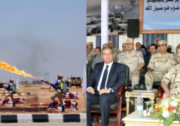 الفريق أول / صدقى صبحى يشهد البيان العملى ( الفاتح – 16) والذى تنفذه وحدات الحرب الكيميائية