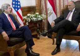 وزير الخارجية يلتقي مع وزير الخارجية الأمريكي في واشنطن