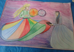 صور لوحات أطفال “ثقافة الإسكندرية” المشاركة بمعرض بلغاريا