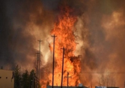 إجلاء 60 ألف كندي جراء حريق ضخم