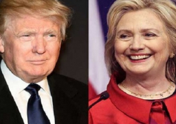 استطلاع يشير لزيادة التأييد لترامب ليتساوى تقريبا مع كلينتون