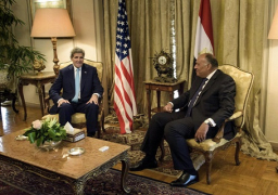 الخارجية الأمريكية: كيري يلتقي مع سامح شكري في واشنطن الجمعة