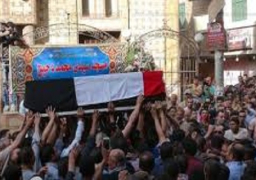 الرئيس السيسى يوفد مندوبا لتشييع جثمان الشهيد عمرو إبراهيم