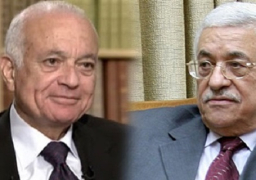 الرئيس الفلسطيني يستقبل أمين عام جامعة الدول العربية