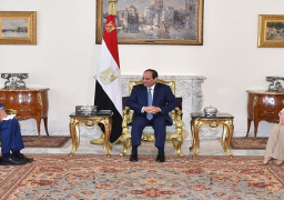 الرئيس يعرب عن تقدير مصر لمساهمة البنك الأوروبي في تمويل العديد من المشروعات التنموية