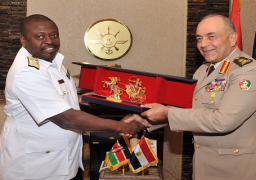 الفريق محمود حجازى يلتقى رئيس الأركان الكينى