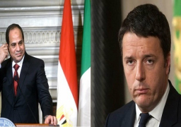 رئيس الوزراء الإيطالي يعرب للسيسي عن استعداد بلاده للمشاركة في البحث عن الطائرة المفقودة